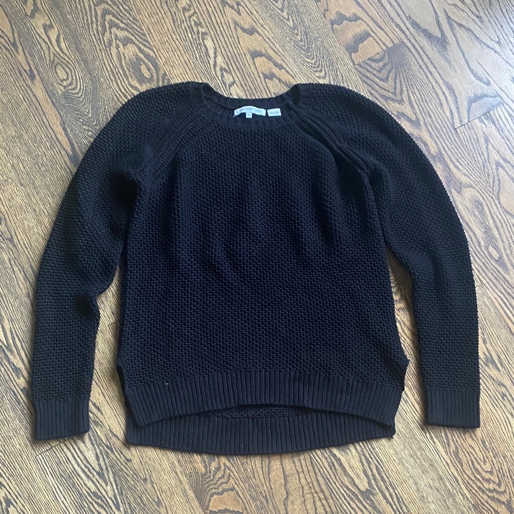 Eight Eight Eight Black Crew Neck Sweater